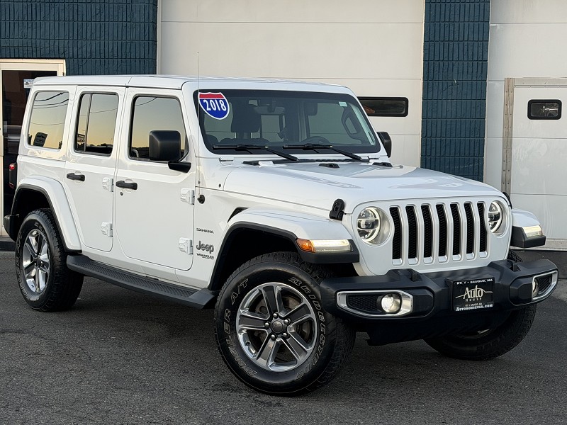 White 2018 Jeep Wrangler SUV / Crossover Four-Wheel Drive Automatic