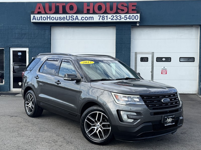 Gray 2017 Ford Explorer SUV / Crossover All-Wheel Drive Automatic