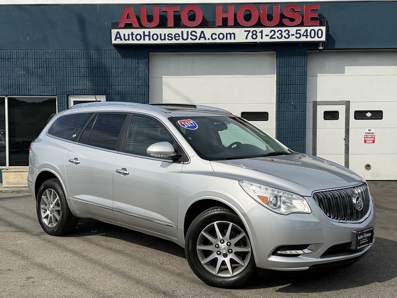 Silver 2017 Buick Enclave Leather AWD SUV / Crossover All-Wheel Drive Automatic