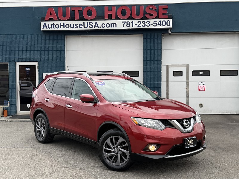 Red 2016 Nissan Rogue SL AWD SUV / Crossover All-Wheel Drive Automatic