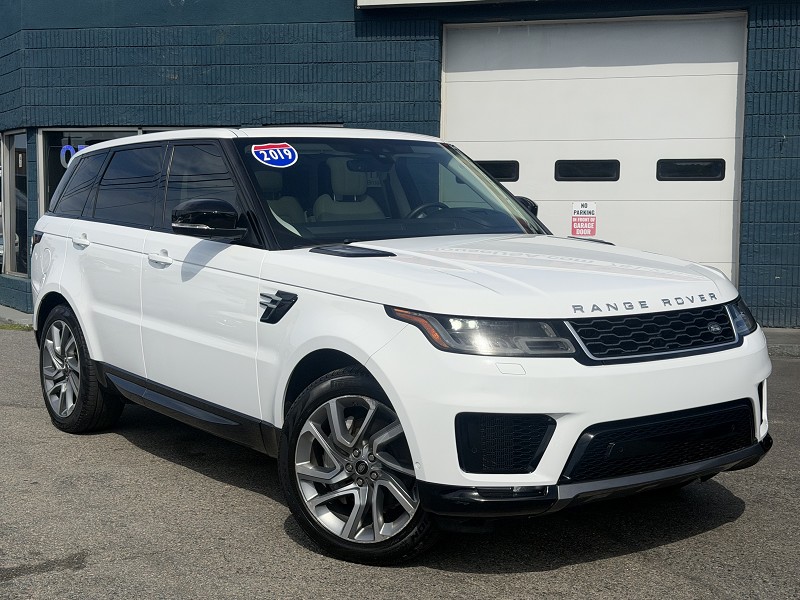 White 2019 Land Rover Range Rover Sport SUV / Crossover All-Wheel Drive Automatic