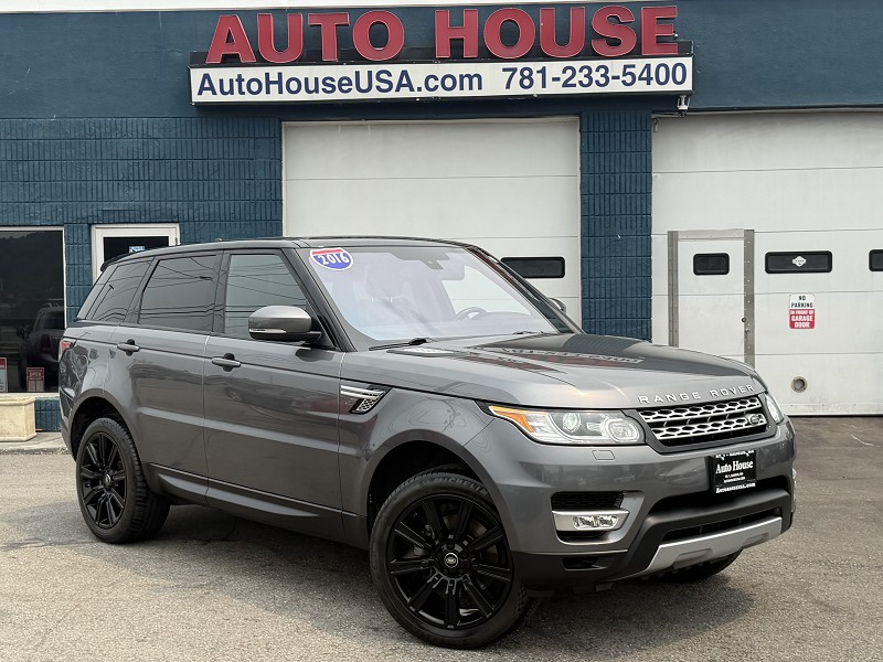 Gray 2016 Land Rover Range Rover Sport SUV / Crossover All-Wheel Drive Automatic