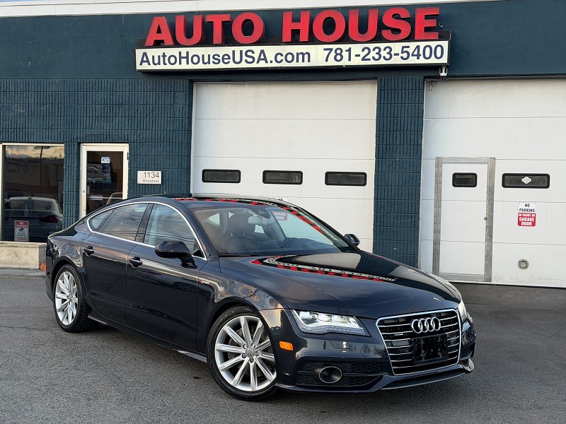 Blue 2012 Audi A7 3.0T quattro Prestige AWD Sedan All-Wheel Drive Automatic