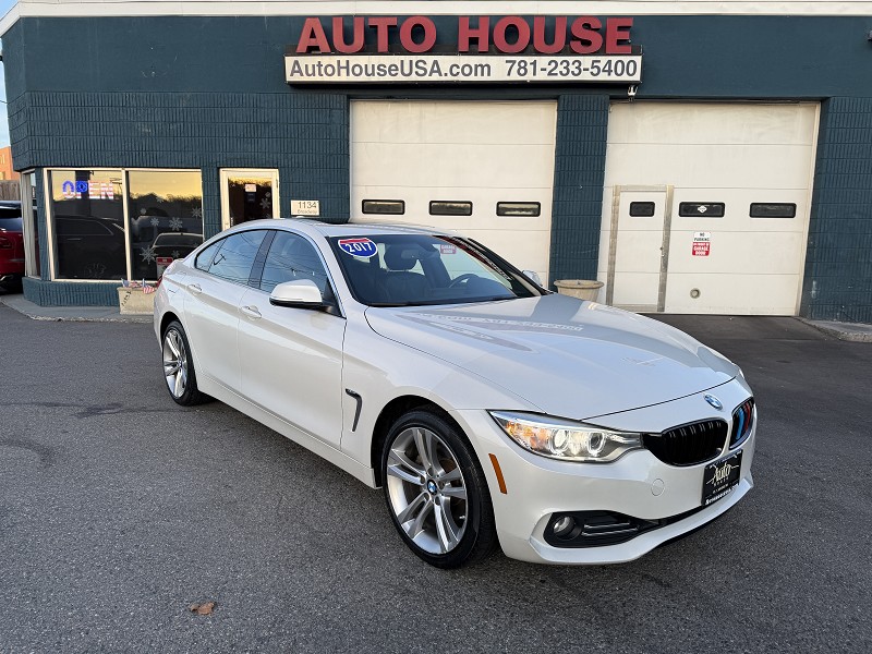 White 2017 BMW 4 Series 430i xDrive Gran Coupe AWD Sedan All-Wheel Drive Automatic