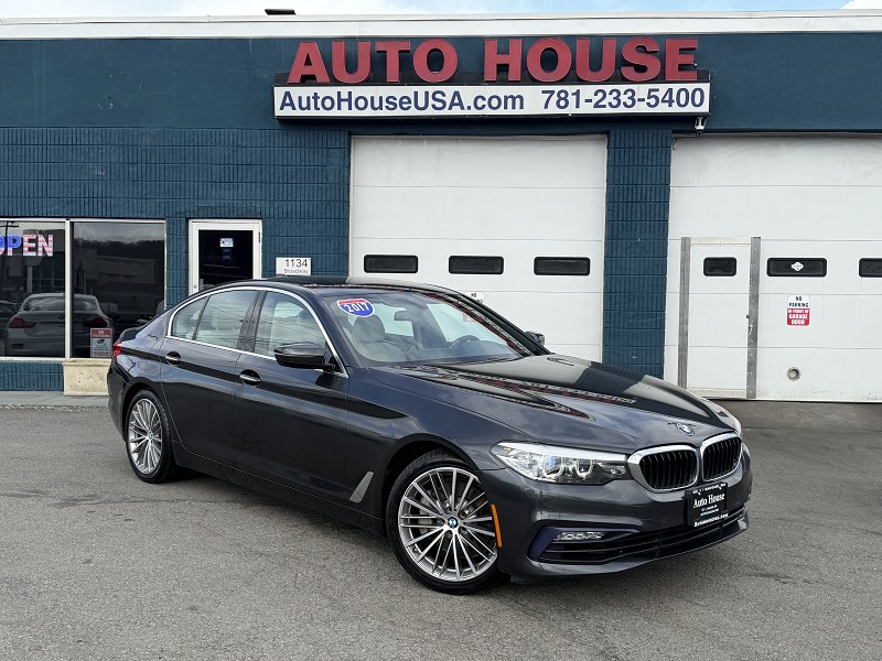 Gray 2017 BMW 5 Series 530i xDrive Sedan AWD Sedan All-Wheel Drive Automatic