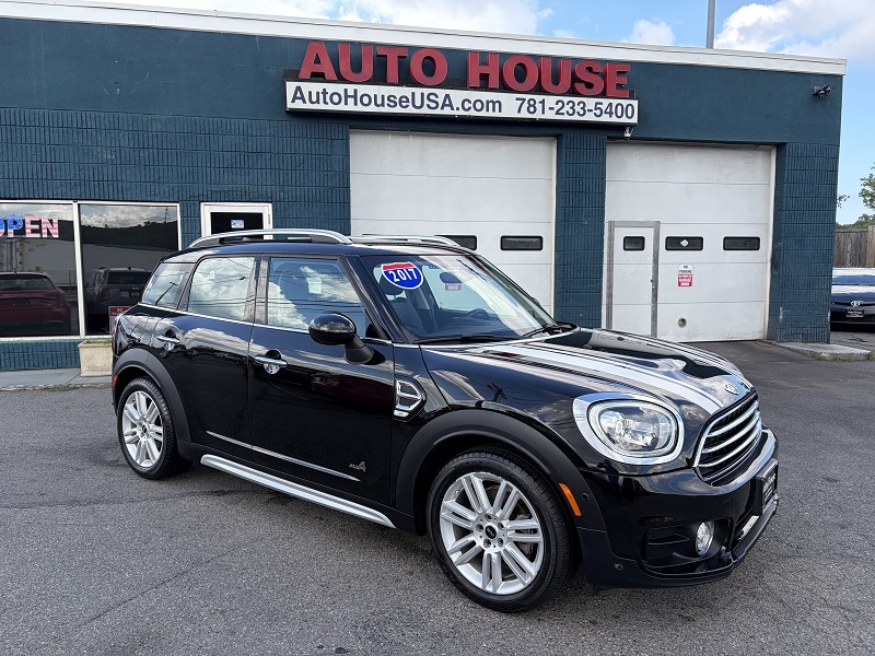Black 2017 MINI Countryman SUV / Crossover All-Wheel Drive Manual