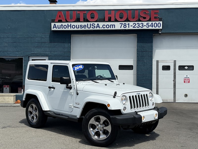 White 2016 Jeep Wrangler Sahara 75th Anniversary 4WD SUV / Crossover Four-Wheel Drive Manual