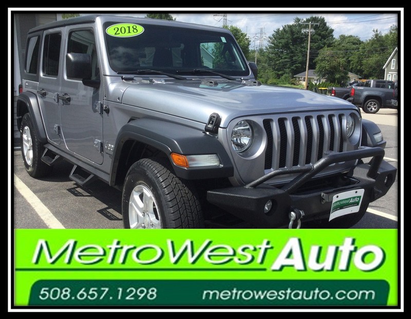 Silver 2018 Jeep Wrangler SUV / Crossover Four-Wheel Drive Automatic