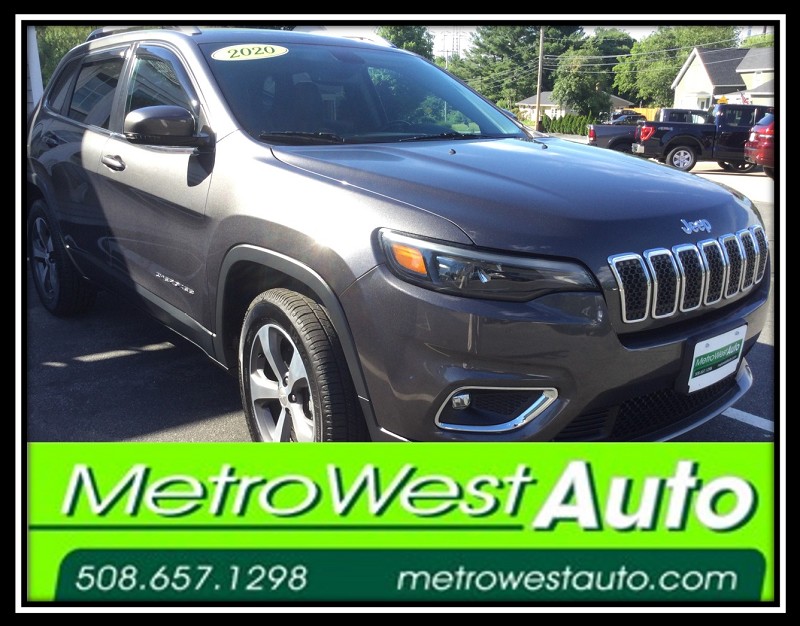Gray 2020 Jeep Cherokee SUV / Crossover Four-Wheel Drive Automatic