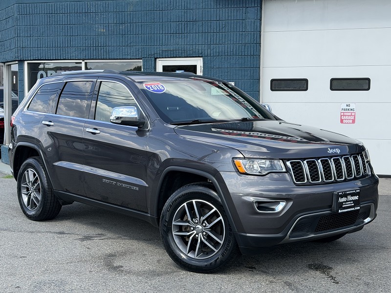 Gray 2018 Jeep Grand Cherokee SUV / Crossover Four-Wheel Drive Automatic