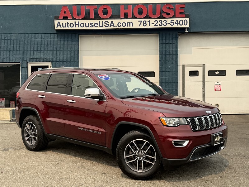 Red 2019 Jeep Grand Cherokee SUV / Crossover Four-Wheel Drive Automatic