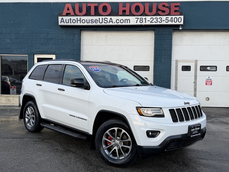 White 2014 Jeep Grand Cherokee Limited 4WD SUV / Crossover Four-Wheel Drive Automatic