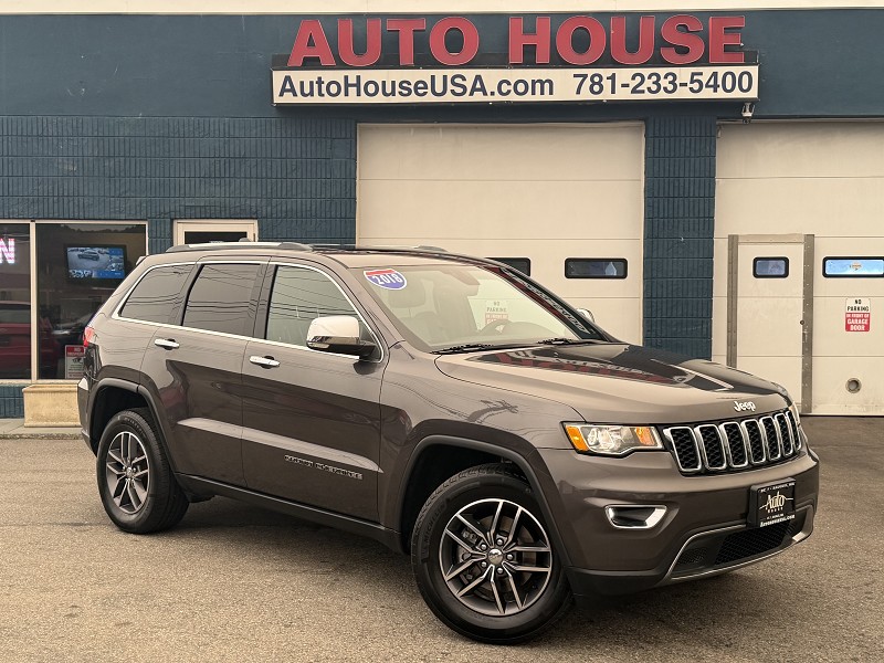 Gray 2018 Jeep Grand Cherokee SUV / Crossover Four-Wheel Drive Automatic