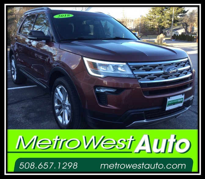 CINNAMON GLAZE METAL 2018 Ford Explorer XLT AWD SUV / Crossover All-Wheel Drive Automatic