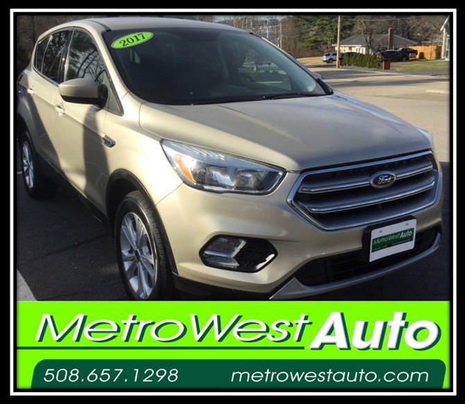 Brown (TAN) 2017 Ford Escape SE AWD SUV / Crossover All-Wheel Drive Automatic