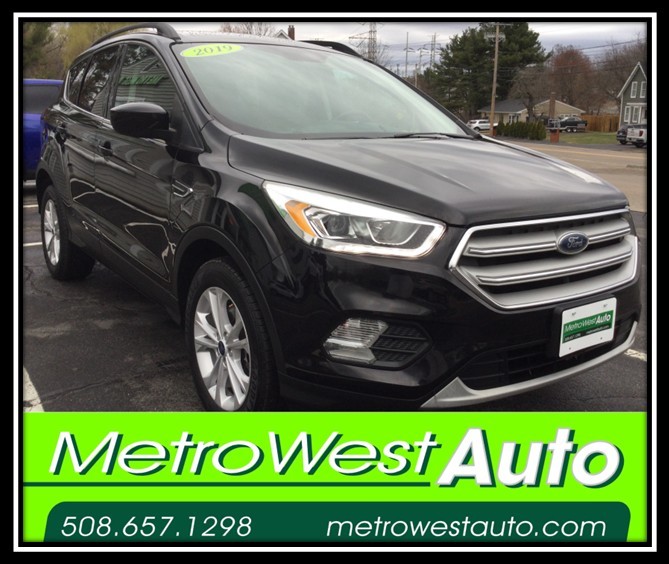 Black 2019 Ford Escape SUV / Crossover All-Wheel Drive Automatic