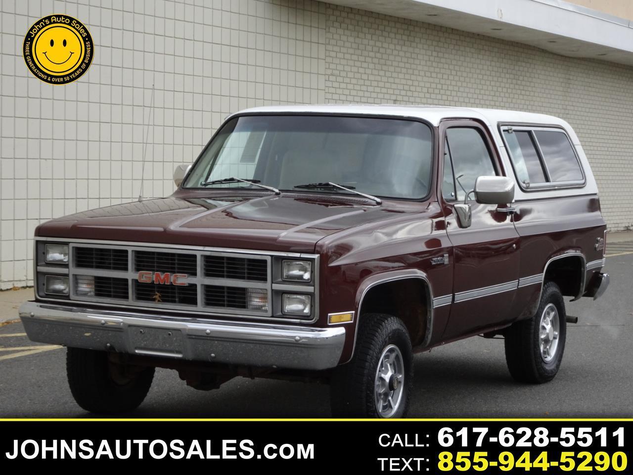 1983 GMC JIMMY UTILITY