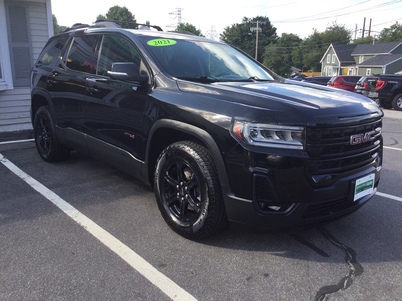 Black 2021 GMC Acadia SUV / Crossover Four-Wheel Drive Automatic