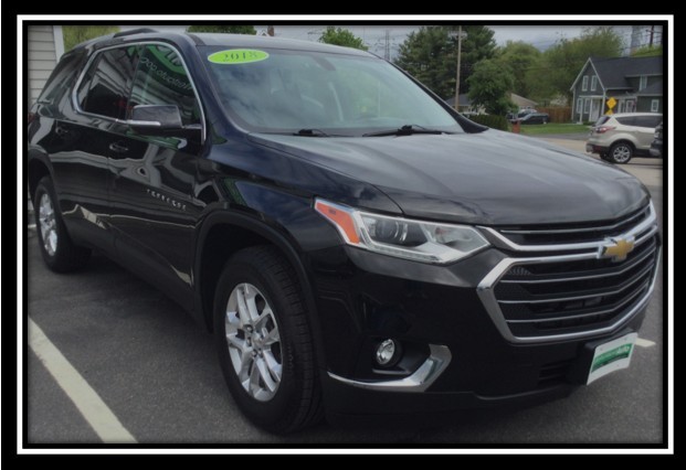 Black 2018 Chevrolet Traverse LT Cloth AWD SUV / Crossover Four-Wheel Drive Automatic