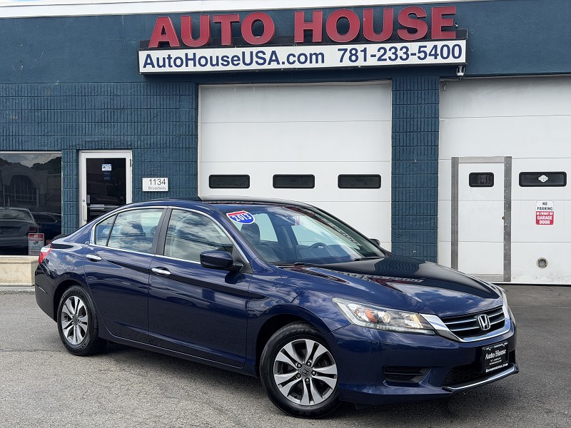 Blue 2013 Honda Accord Sedan Front-Wheel Drive Automatic