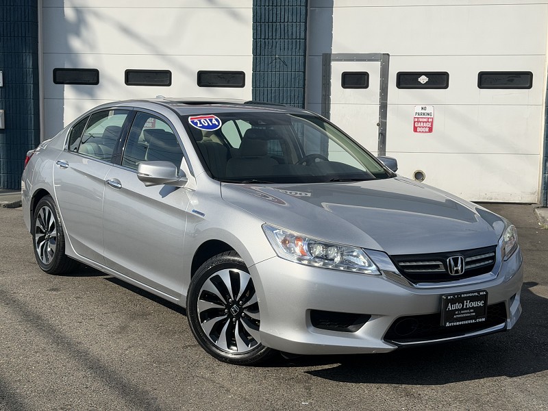 Silver 2014 Honda Accord Hybrid Sedan Front-Wheel Drive Automatic