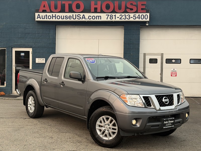 Gray 2017 Nissan Frontier Pickup Truck Four-Wheel Drive Automatic