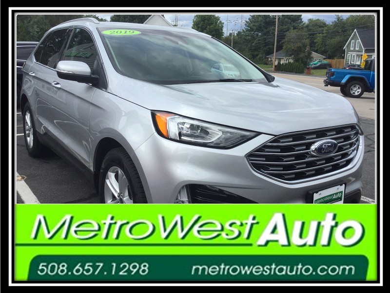 Silver 2019 Ford Edge SUV / Crossover All-Wheel Drive Automatic