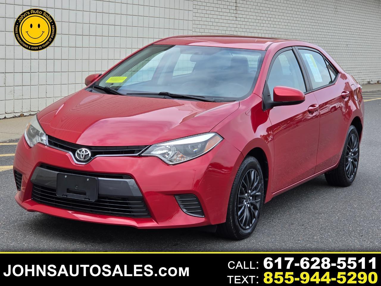 2015 TOYOTA COROLLA