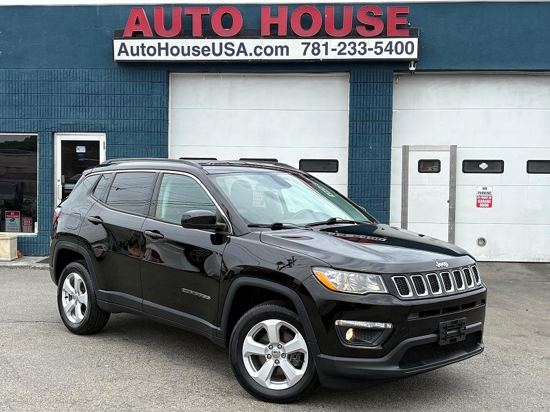Black 2018 Jeep Compass Latitude 4WD SUV / Crossover Four-Wheel Drive Automatic