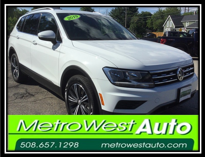 White 2019 Volkswagen Tiguan SUV / Crossover All-Wheel Drive Automatic
