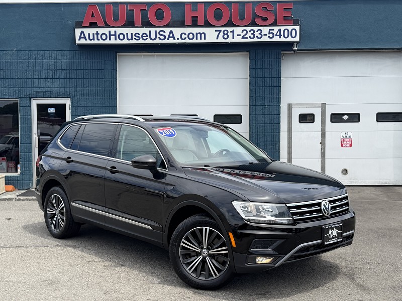 Black 2019 Volkswagen Tiguan SUV / Crossover All-Wheel Drive Automatic