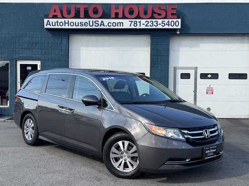 Gray 2016 Honda Odyssey EX-L FWD Minivan Front-Wheel Drive Automatic