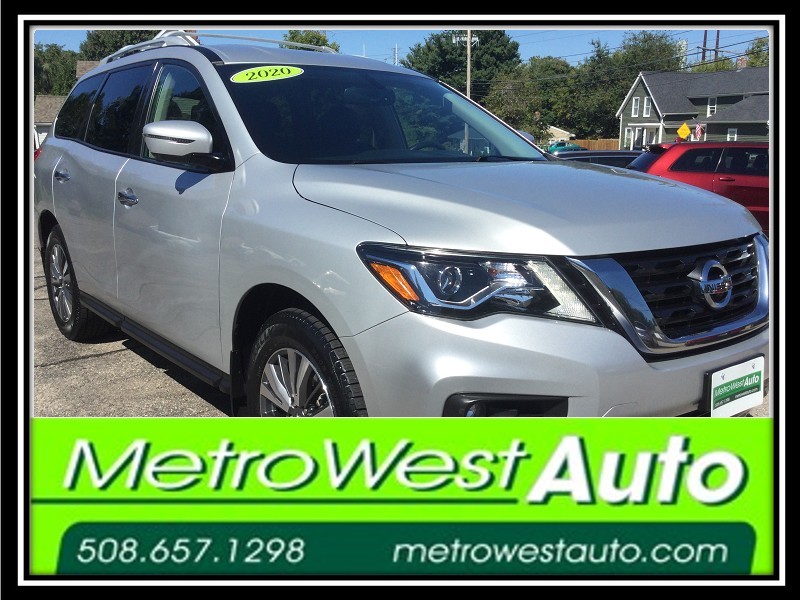 Silver 2020 Nissan Pathfinder SUV / Crossover Four-Wheel Drive Automatic