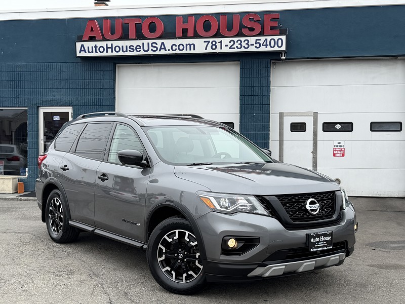 Gray 2019 Nissan Pathfinder SL 4WD SUV / Crossover Four-Wheel Drive Automatic