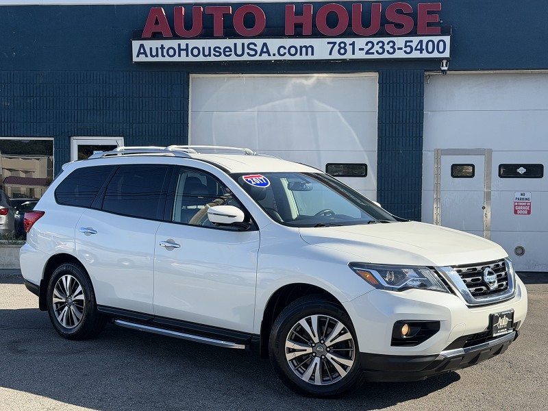 White 2017 Nissan Pathfinder SUV / Crossover Four-Wheel Drive Automatic