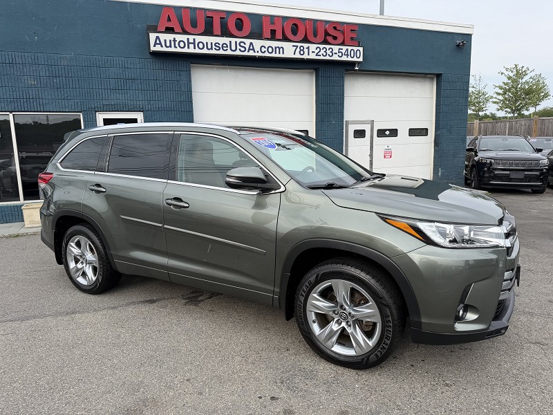Green 2019 Toyota Highlander SUV / Crossover All-Wheel Drive Automatic