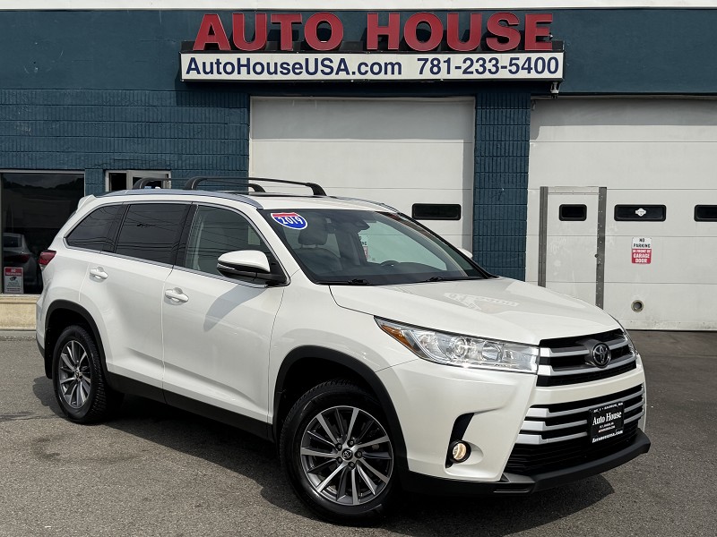 White 2019 Toyota Highlander SUV / Crossover All-Wheel Drive Automatic