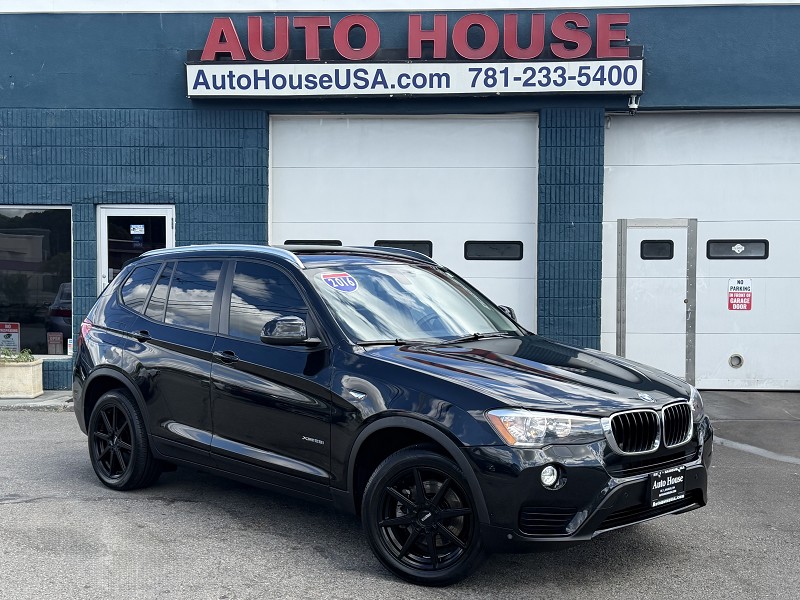 Black 2016 BMW X3 SUV / Crossover All-Wheel Drive Automatic