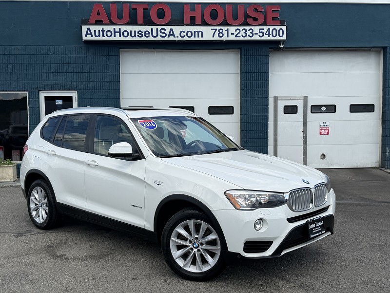 White 2016 BMW X3 SUV / Crossover All-Wheel Drive Automatic