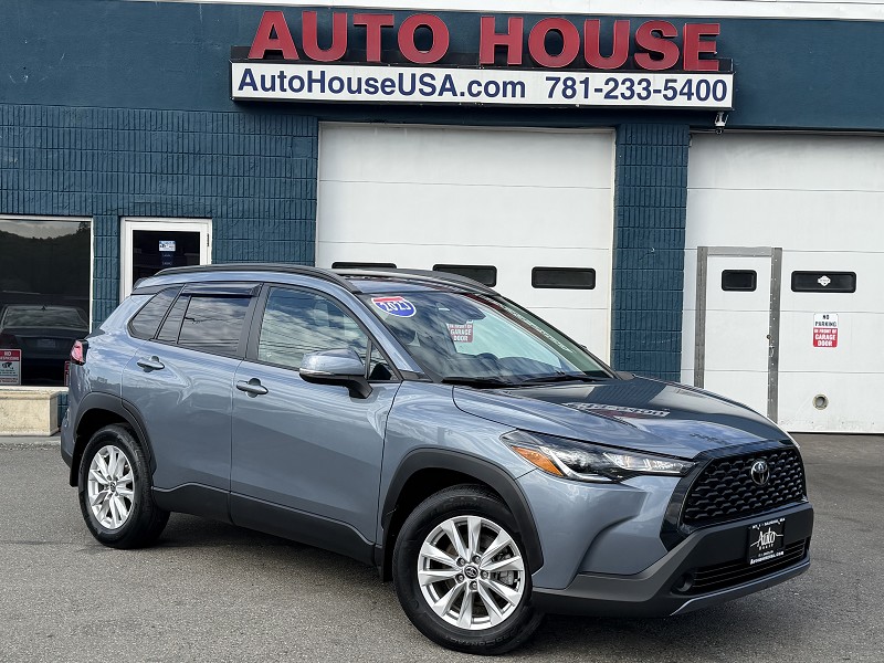 Gray 2022 Toyota Corolla Cross LE AWD SUV / Crossover All-Wheel Drive Automatic