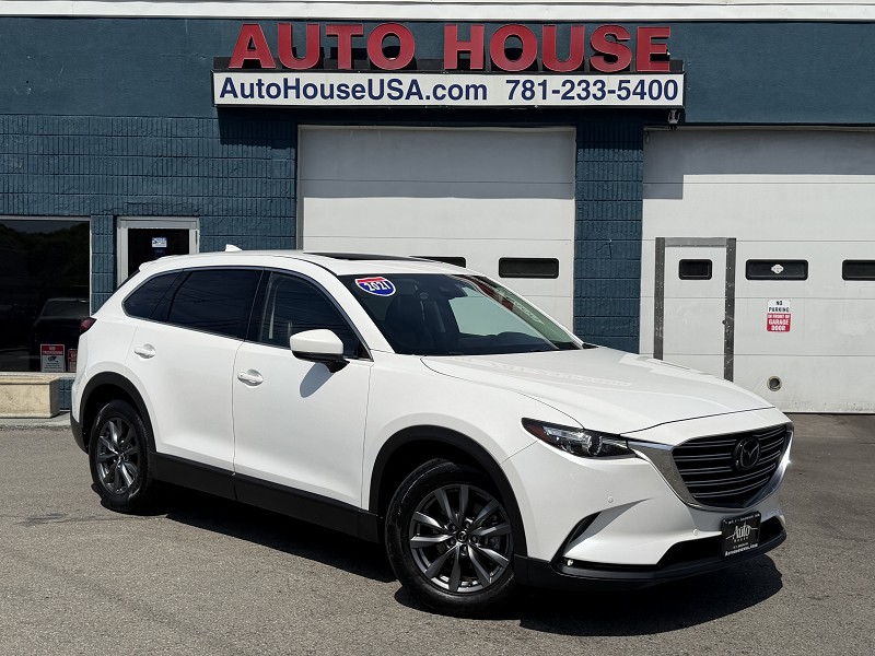 White 2021 Mazda CX-9 Touring AWD SUV / Crossover All-Wheel Drive Automatic