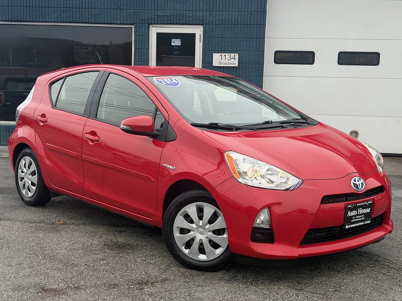 Red 2014 Toyota Prius c Hatchback Front-Wheel Drive Automatic