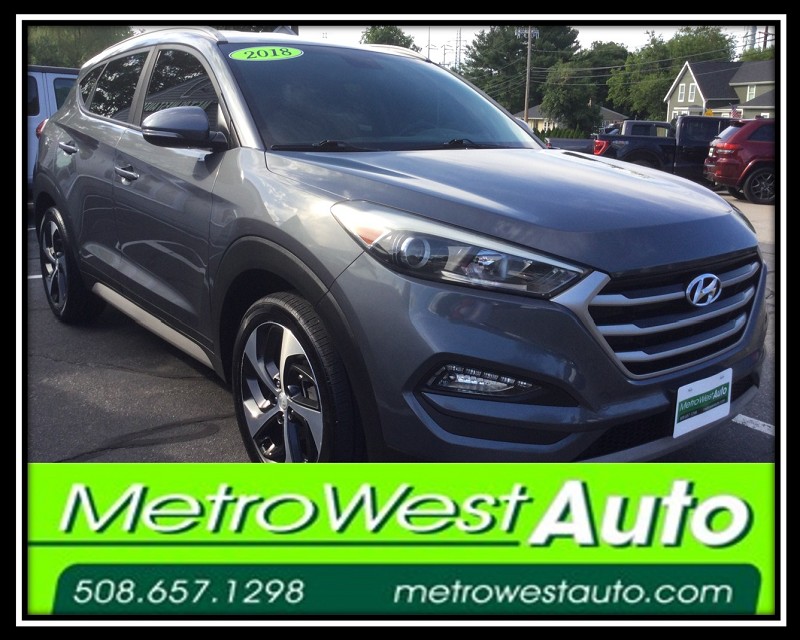 Gray 2018 Hyundai Tucson SUV / Crossover All-Wheel Drive Automatic