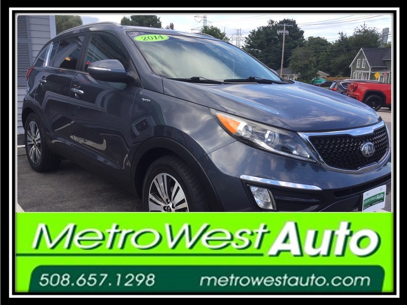 Blue 2014 Kia Sportage SUV / Crossover All-Wheel Drive Automatic