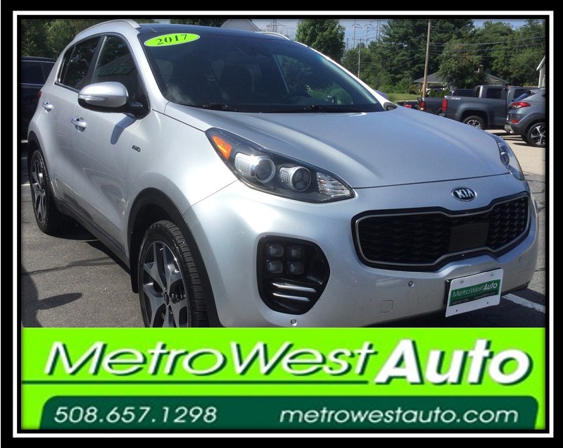 Silver 2017 Kia Sportage SUV / Crossover All-Wheel Drive Automatic