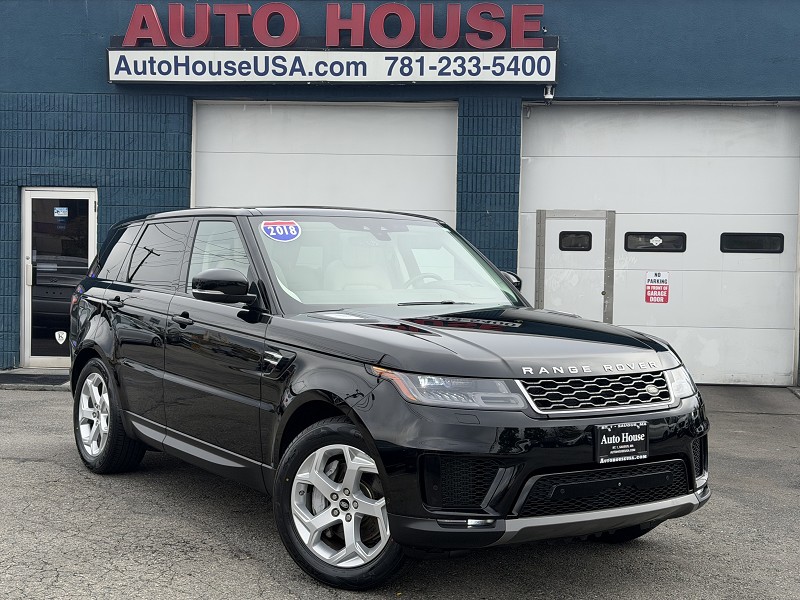 Black 2018 Land Rover Range Rover Sport SUV / Crossover All-Wheel Drive Automatic