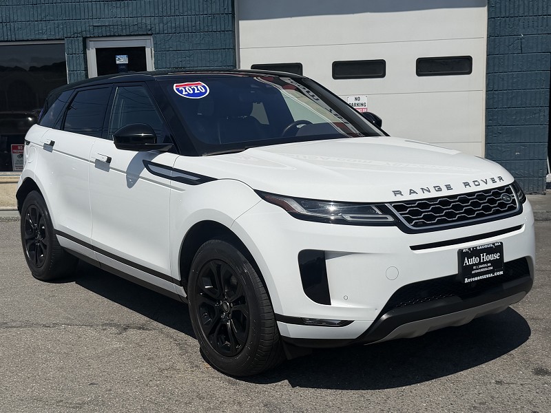 White 2020 Land Rover Range Rover Evoque SUV / Crossover All-Wheel Drive Automatic