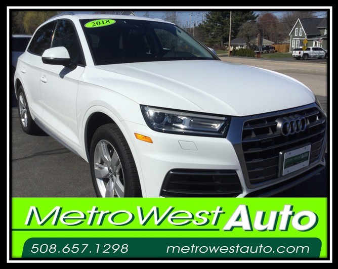 White 2018 Audi Q5 2.0 TFSI quattro Komfort SUV / Crossover Automatic
