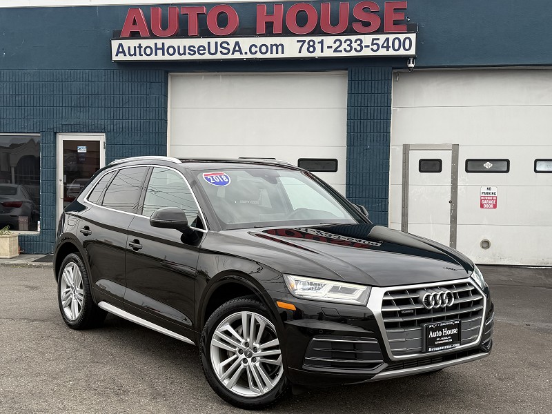 Black 2018 Audi Q5 SUV / Crossover All-Wheel Drive Automatic
