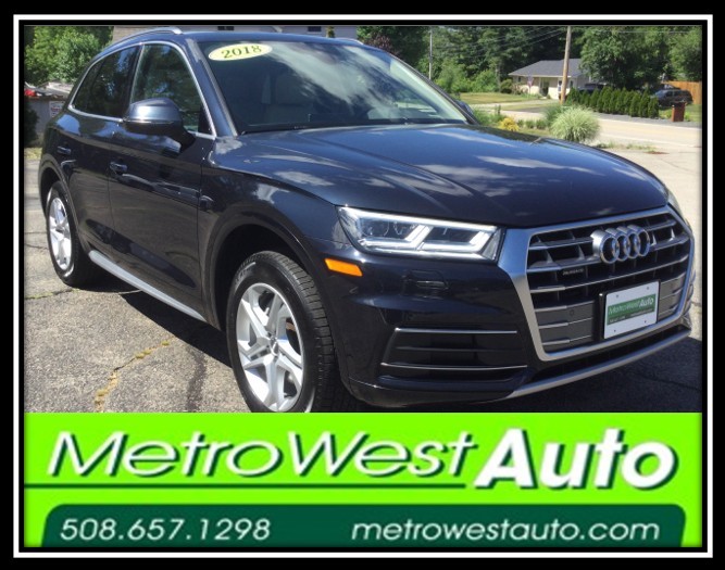 Gray 2018 Audi Q5 SUV / Crossover All-Wheel Drive Automatic